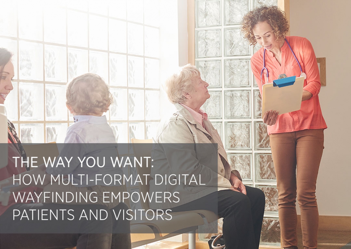 How Multi-format Digital Wayfinding Empowers Patients and Visitors – eBook