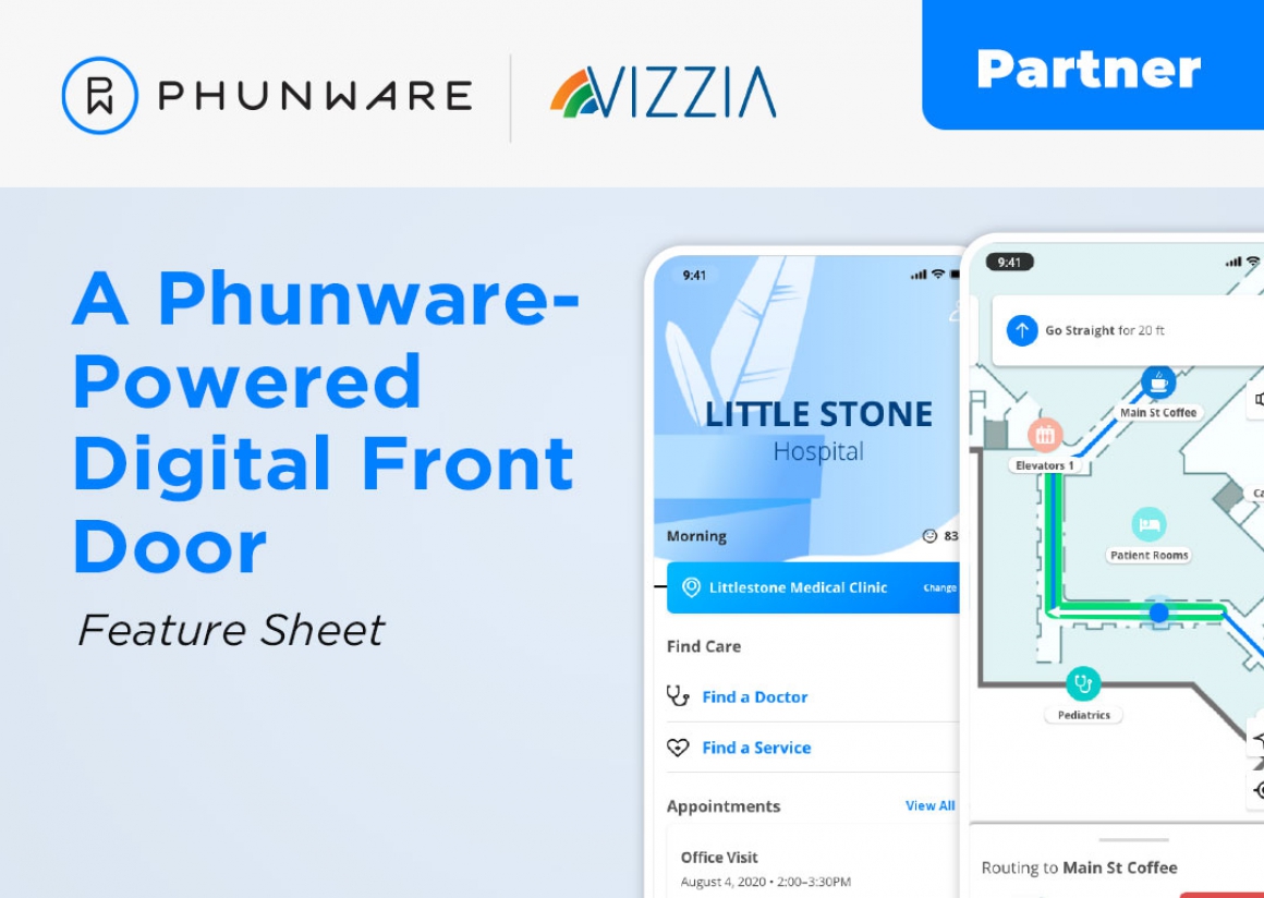 Phunware Partner: Vizzia – Feature Sheet