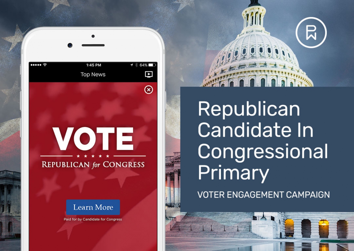 Republican Candidate In Congressional Primary Political Campaign – Case Study
