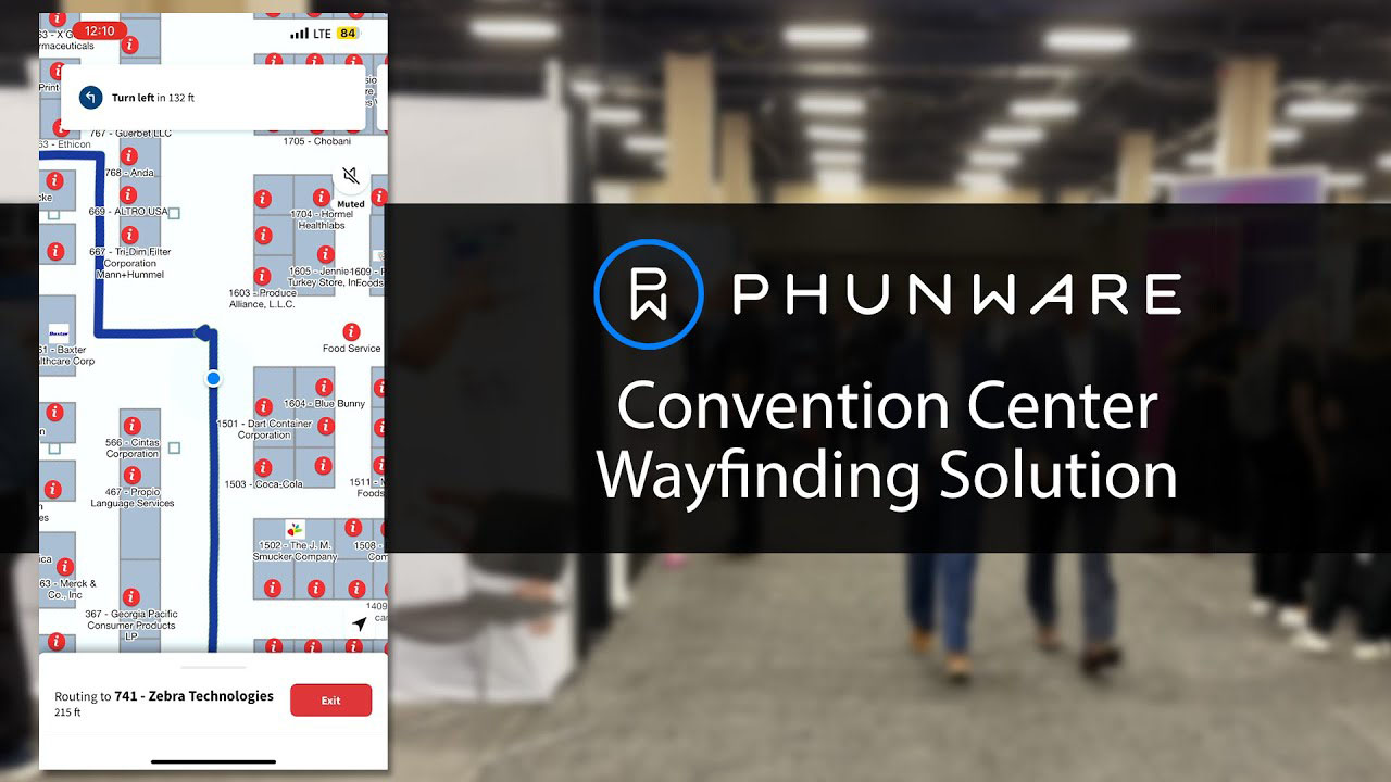 Phunware’s Convention Center Wayfinding Solution